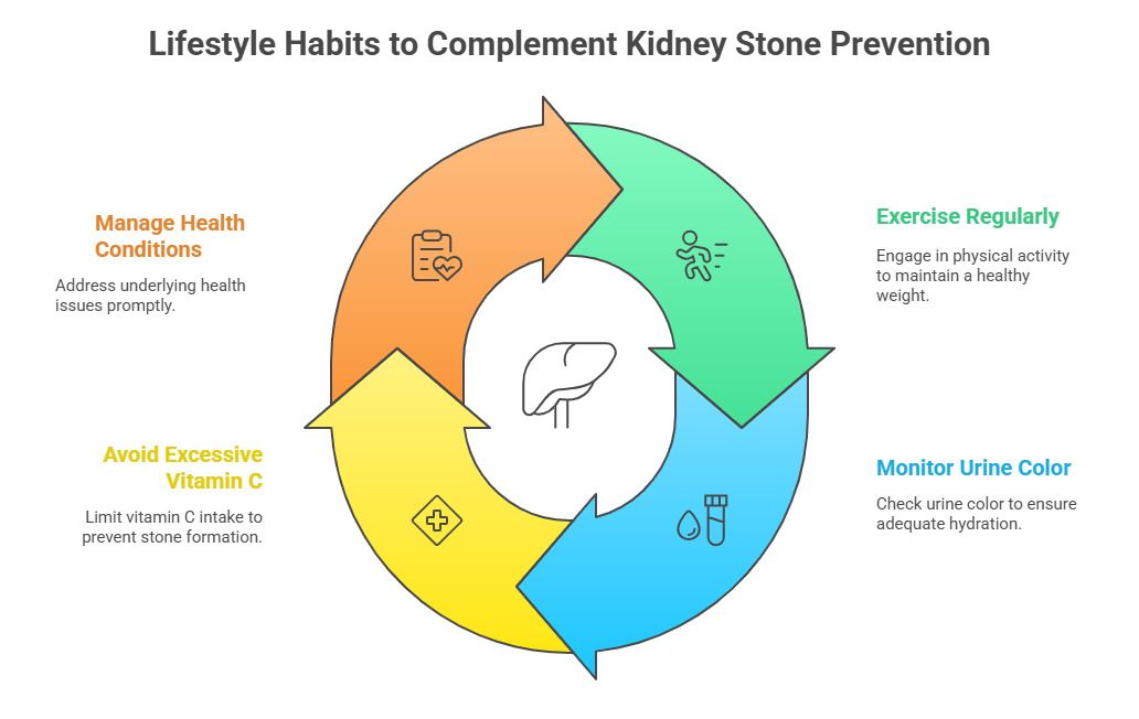 Lifestyle Habits to Complement Kidney Stone Prevention