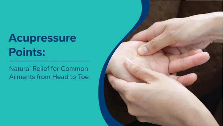 A Complete Guide to Acupressure Points: Natural Relief for Common Ailments from Head to Toe