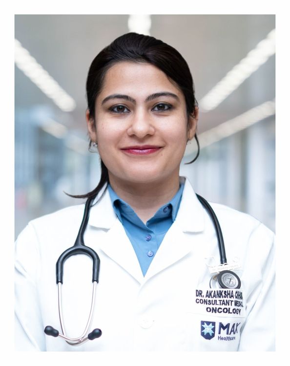 Dr Akanksha - Consultant – Medical Oncology - Medical Oncology, Cancer Care / Oncology, Thoracic Oncology, Breast Cancer, Gynecologic Oncology, Head & Neck Oncology