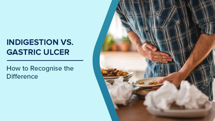 Indigestion vs Gastric Ulcer