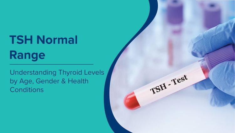 TSH सामान्य सीमा (TSH Normal Range in Hindi): आयु, लिंग और स्वास्थ्य स्थितियों के अनुसार थायराइड के स्तर को समझना