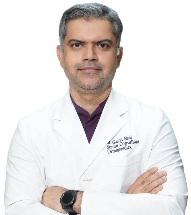 Dr. Gaurav Saini - Principal Consultant - Trauma & Sports Medicine, Institute of Orthopedic Surgery - Orthopaedics & Joint Replacement, Robotic Surgery