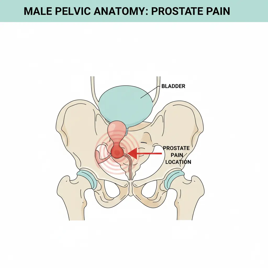 Prostate Pain Location