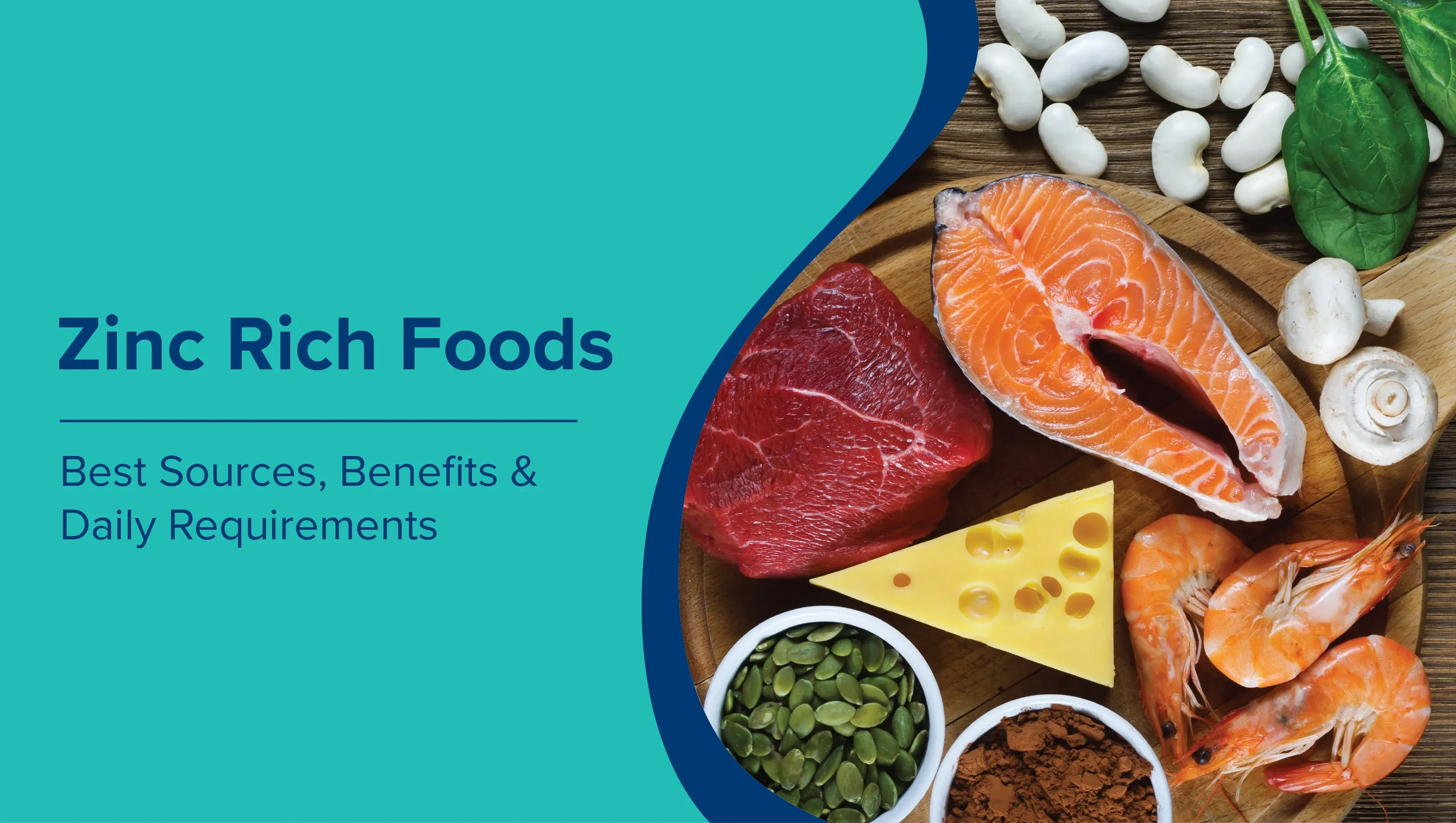 Zinc Rich Foods: Best Sources, Benefits, and Daily Requirements